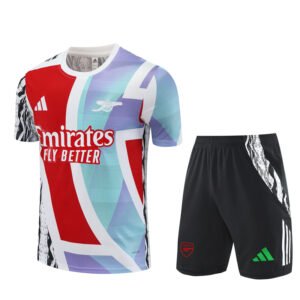 2425 Short Sleeve Arsenal Training Shirt White [Camouflage]
