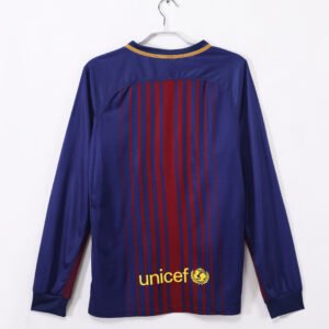 Long sleeve: 2017/18 Barcelona Home Retro Jersey