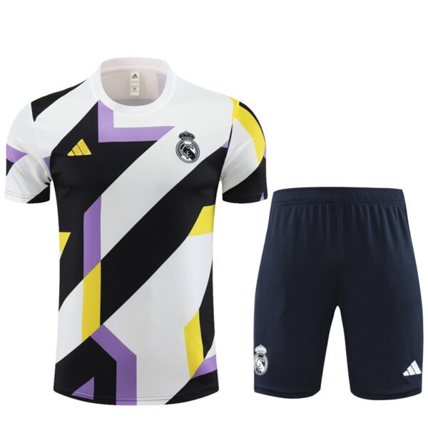 2324 Real Madrid Training T-shirt, Camouflage Pattern, Short Sleeve