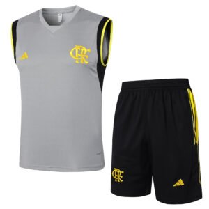 D1013# Training vest: 24-25 Flamengo Light Gray