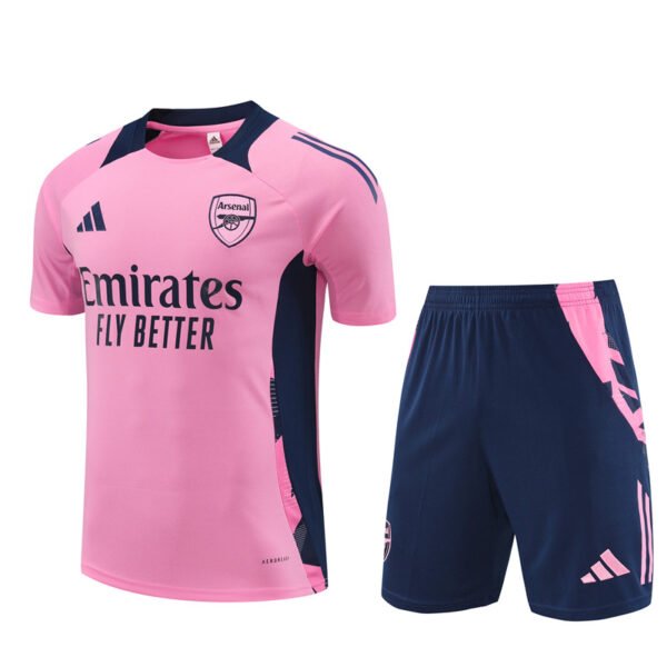 2425 Short Sleeve Arsenal Training Suit, Pink