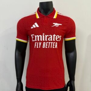Players 2025-26 Arsenal dark pattern red jersey