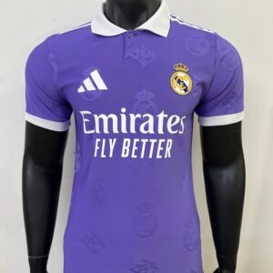 Player Edition 24-25 Real Madrid Dark Purple Jersey