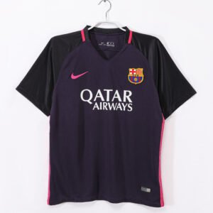 2016/17 Barcelona Away Retro Jersey (Purple)