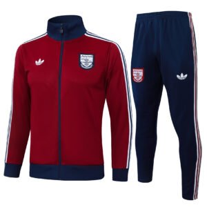 Long pull jacket: 25-26 Arsenal red retro version (Paulin collar)