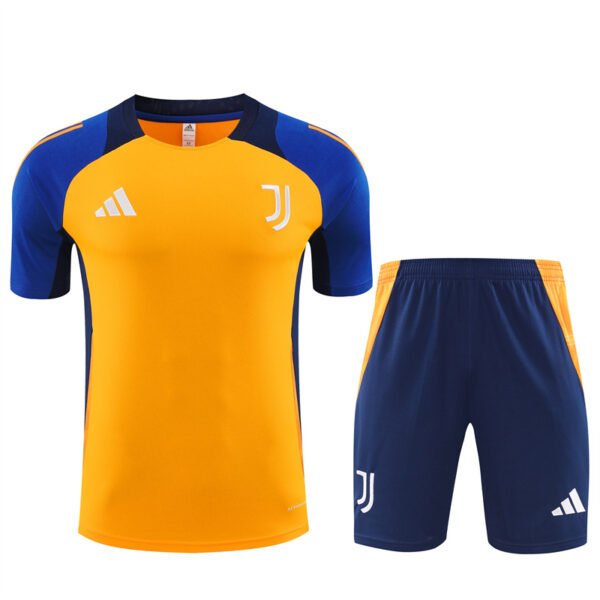 2425 Short Sleeve Juventus Training Shirt Orange Yellow