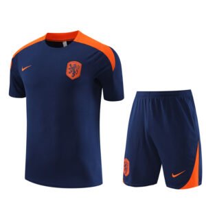 2425 Netherlands Training T-shirt, Royal Blue, Short Sleeve
