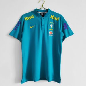 2021 Brazil Lake Blue Polo Jersey