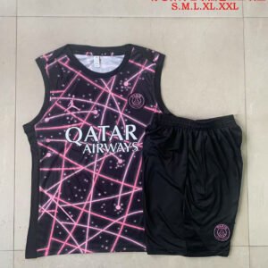D25124# Training suit vest: 25-26 Jordan Paris black starry sky inkjet