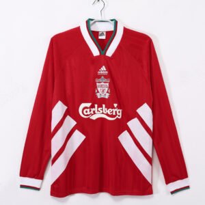 Long Sleeve: 1993/95 Liverpool Home Retro Jersey