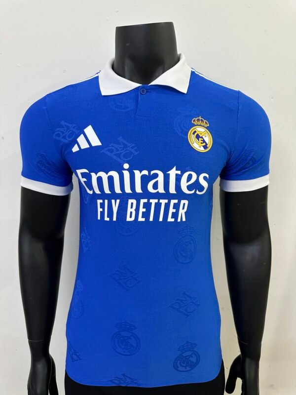 Player Edition 25-26 Real Madrid Dark Blue Jersey
