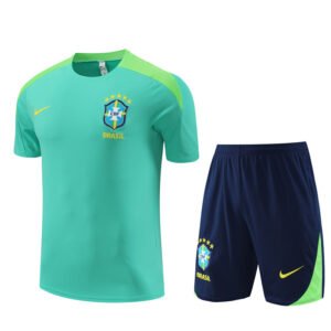 2425 Brazil Training T-shirt, Green, Short Sleeve
