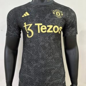 Players 2023-2024 Manchester United co-branded black jersey