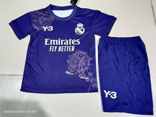 Real Madrid Y3 purple jersey