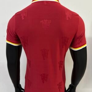 Players 2025-26 Manchester United dark pattern red jersey