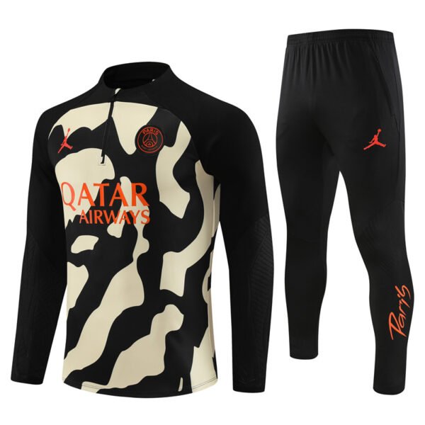 2324 Paris training suit yellow and black [Camouflage]