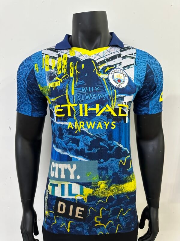 Players 2025-26 Manchester City special edition blue jersey