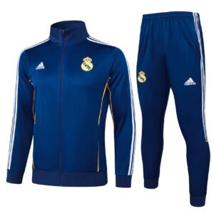 Long pull jacket: 25-26 Real Madrid blue retro version