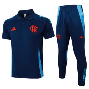 C1146# POLO training suit: 24-25 Flamengo blue