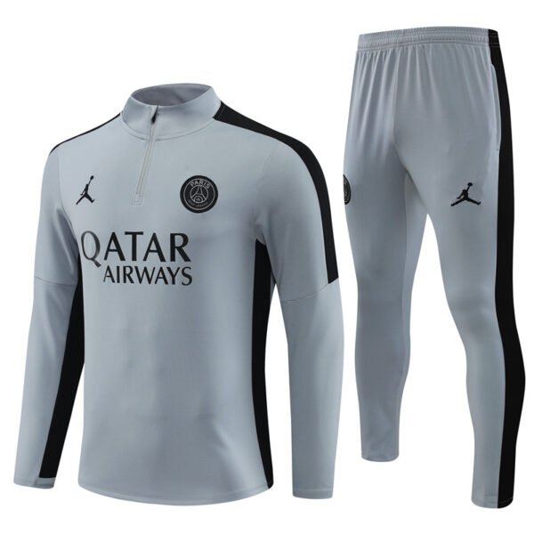 2324 Paris training suit light gray [color matching]