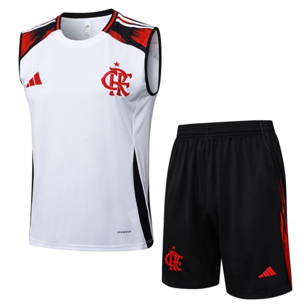 D2560# Training vest: 25-26 Flamengo white