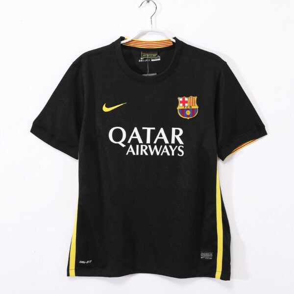 2013/14 Barcelona Third Away Black Retro Jersey
