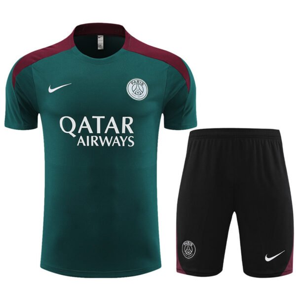 2425 Paris Saint-Germain Training T-shirt, Green, Short Sleeve