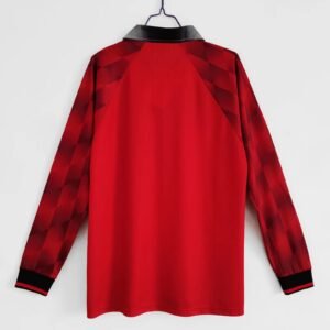 Long sleeve: 1996/97 Manchester United home jersey