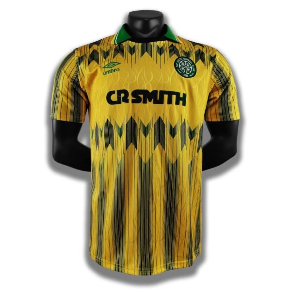 1992/93 Celtic Retro Jersey Yellow