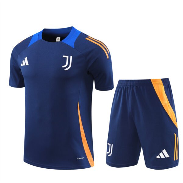 2425 Short Sleeve Juventus Training Shirt Royal Blue