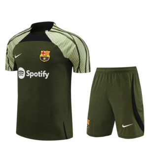 2324 Barcelona Training T-shirt, Military Green, Short Sleeve