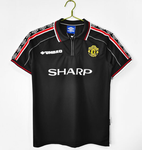 1998/99 Manchester United Black Retro Jersey