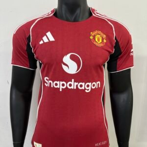 Players 2025-26 Manchester United home jersey prediction version