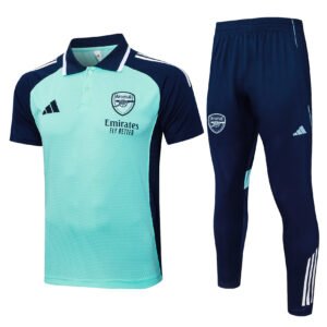 C2527# POLO training suit: 25-26 Arsenal light green