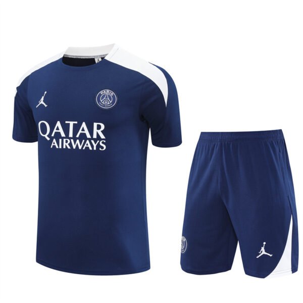 2526 Short Sleeve Paris Training Shirt Royal Blue