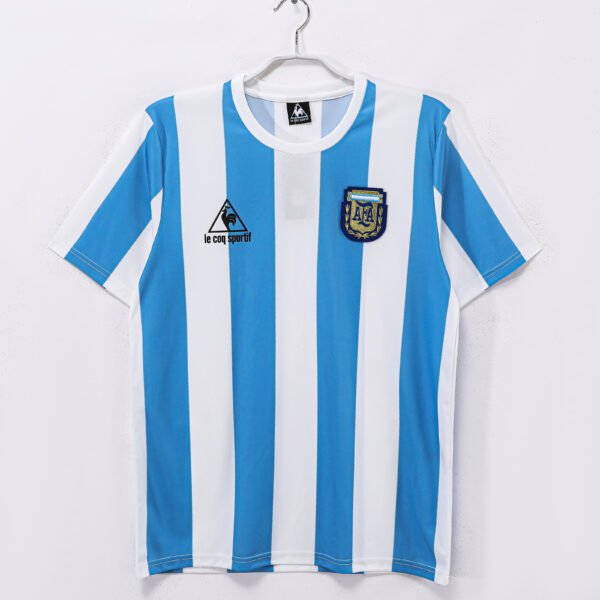 1986 Argentina Home Retro Jersey