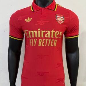 Players 2025-26 Arsenal dark pattern red jersey