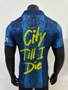 Players 2025-26 Manchester City special edition blue jersey